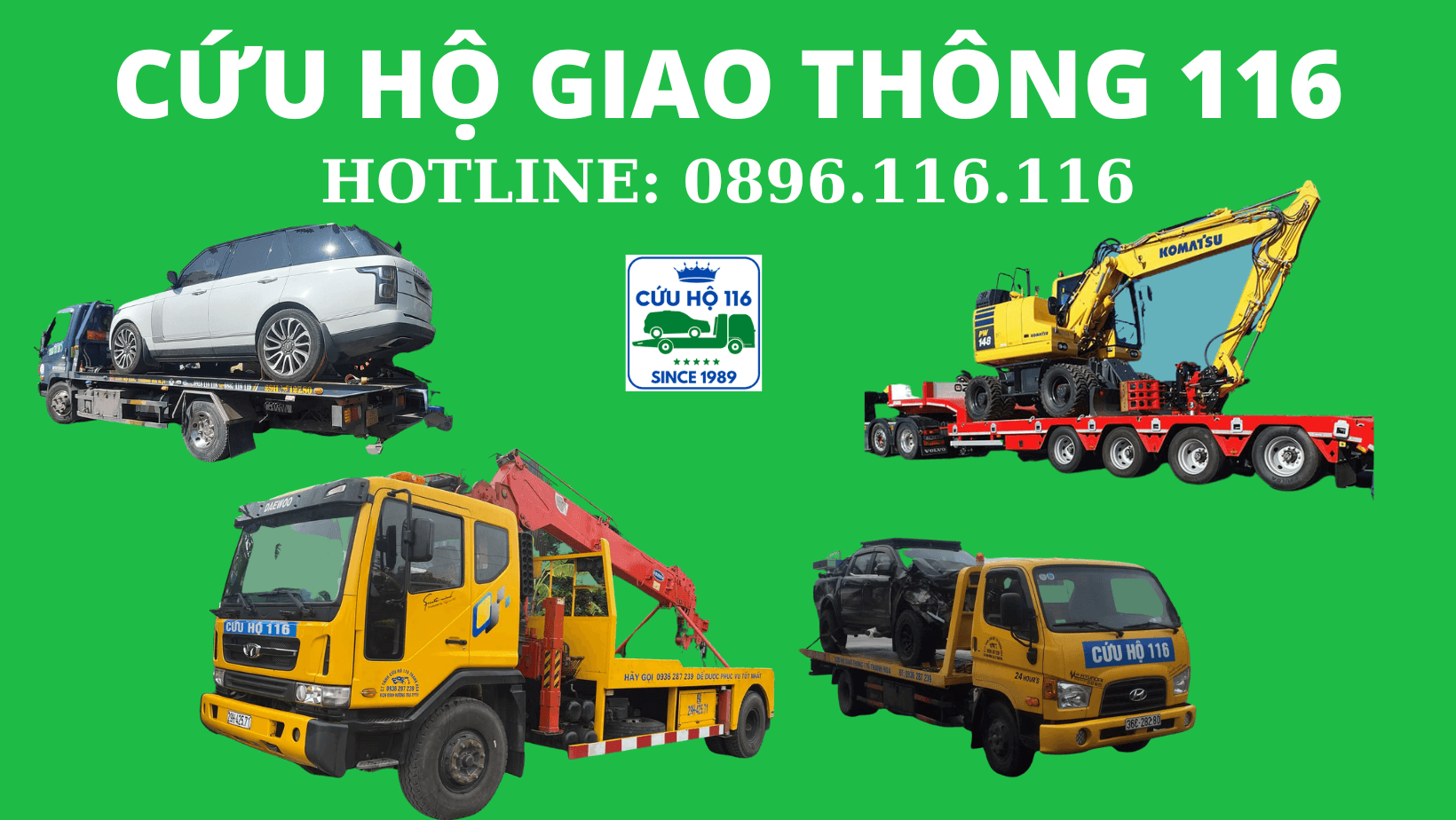 Dịch vụ cứu hộ giao thông 116 uy tín