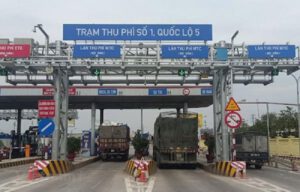 Phí cao tốc Hà Nội - Hải Phòng xe 7 cho